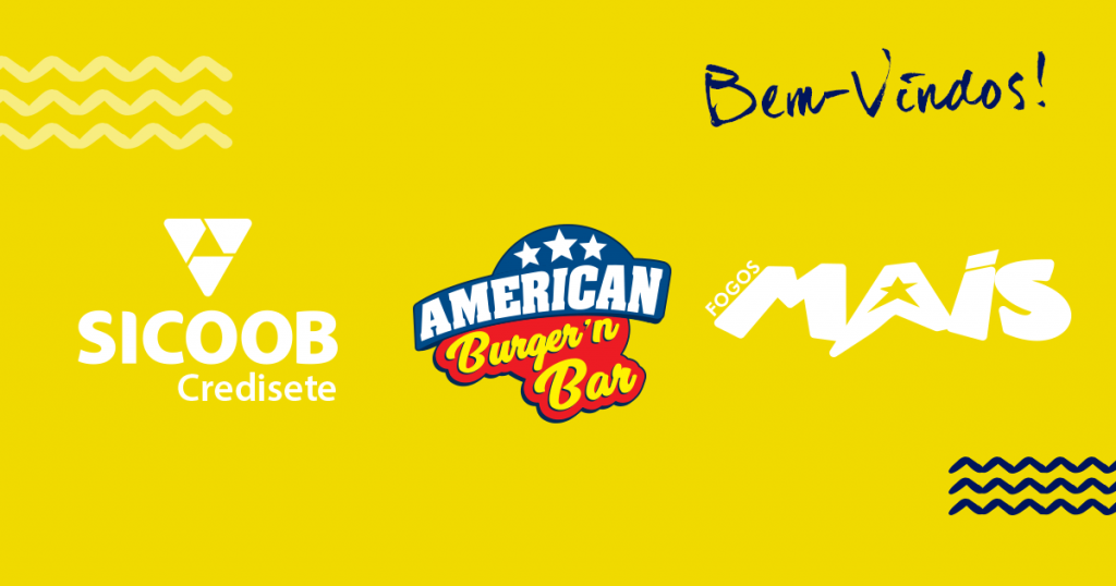 Bem-vindo Sicoob Credisete, American Burger'n Bar e Fogos Mais