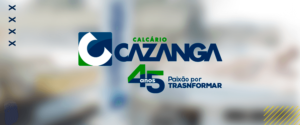 Campanha institucional – Calcário Cazanga – 45 anos